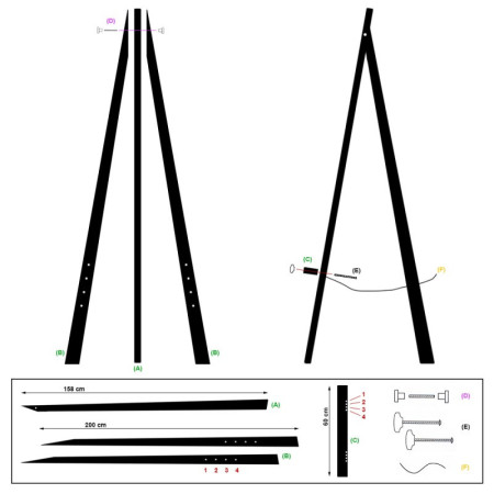 Greco Easel Fittings | IMPSUK