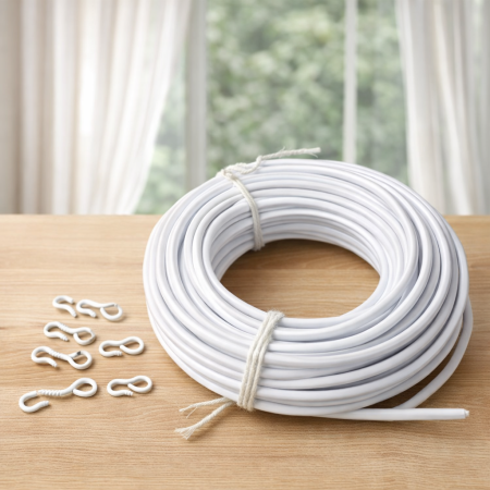 Net Curtain Voile Wire  | IMPSUK