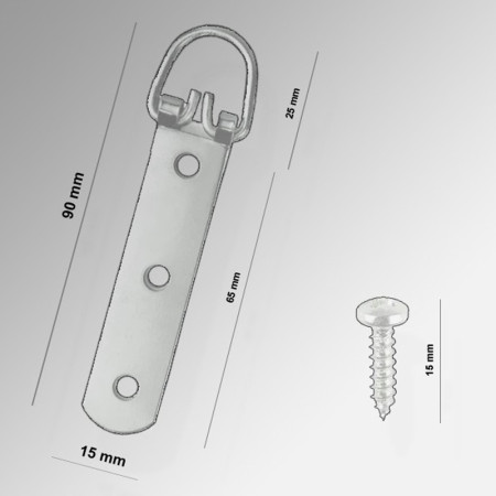 Heavy Duty 3 hole Hook D Ring | IMPSUK