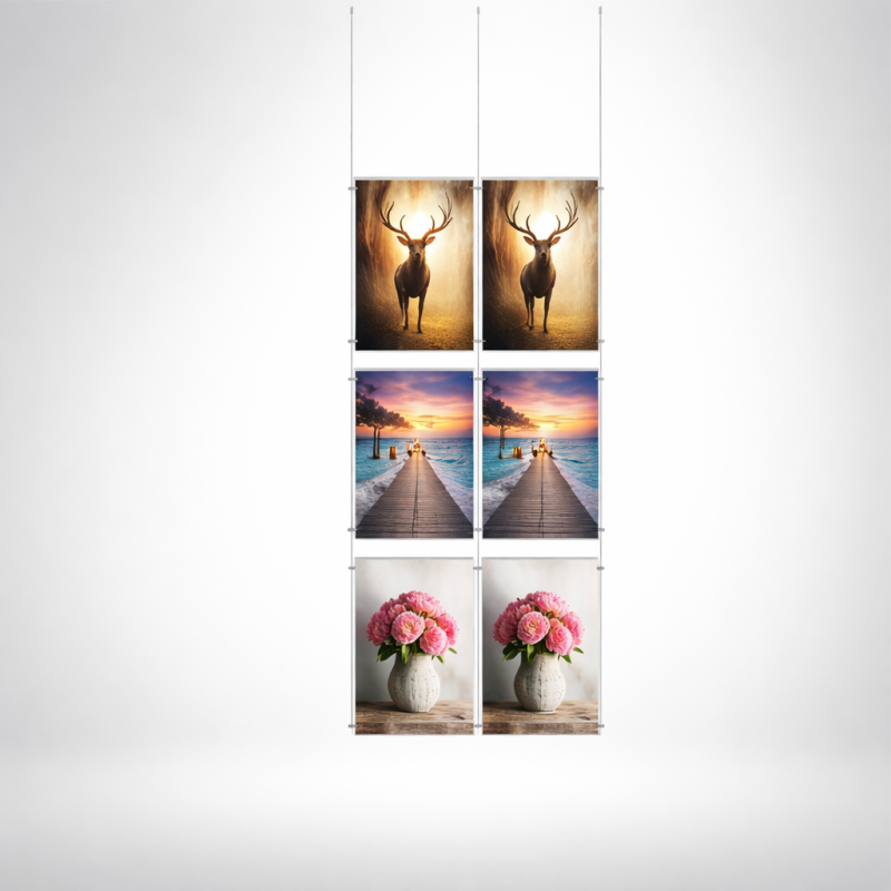 Ceiling Cable Display Kit A4 | IMPSUK