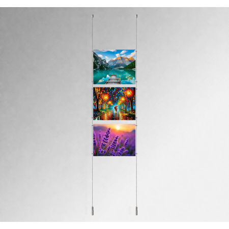 Ceiling to foor Display kit A3 | IMPSUK