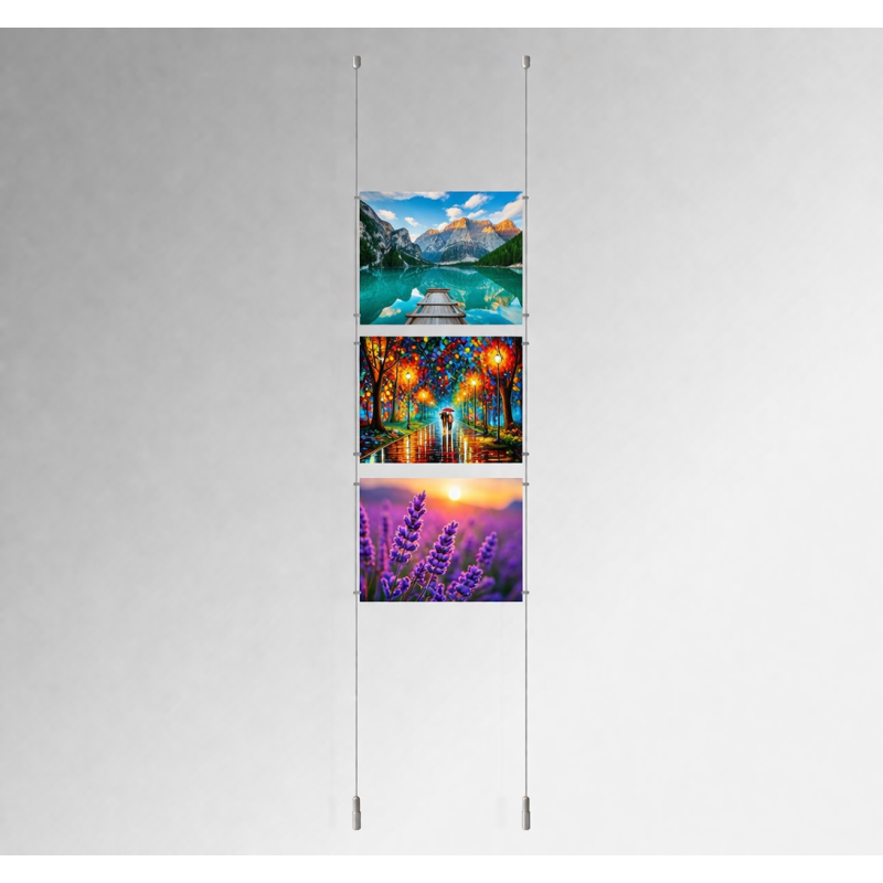 Ceiling to foor Display kit A3 | IMPSUK