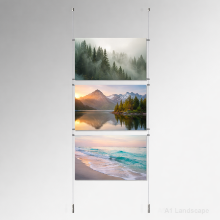 Ceiling to foor Display kit A1 | IMPSUK