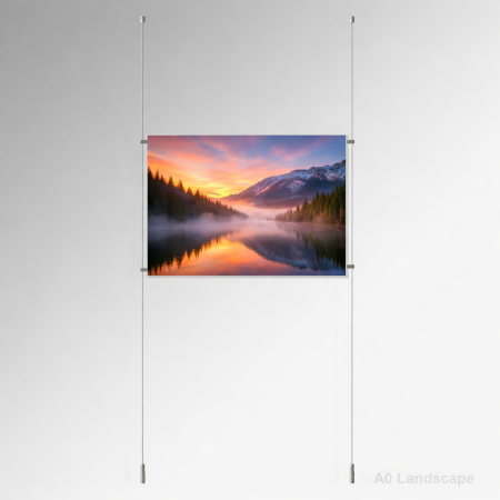 Ceiling to Floor Display kit A0 | IMPSUK