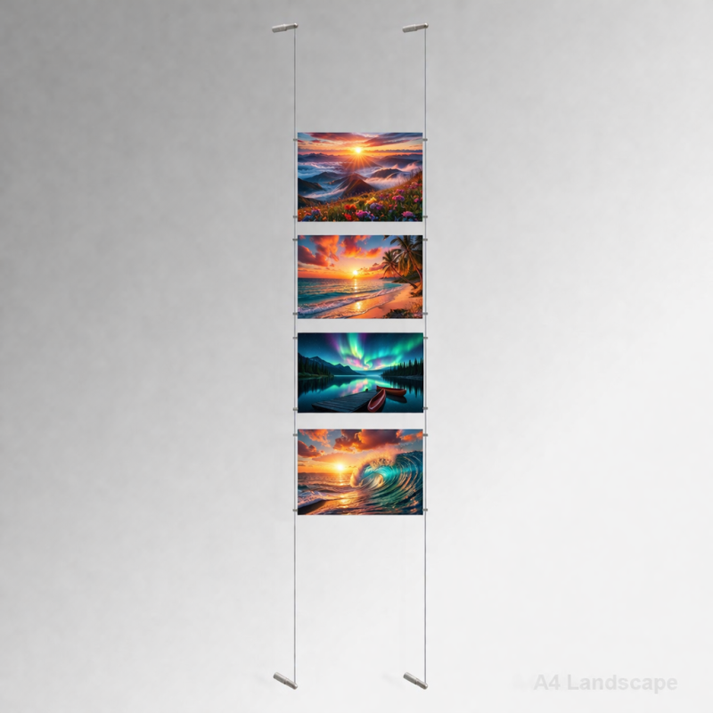 Wall to Wall Display kit A4 | IMPSUK