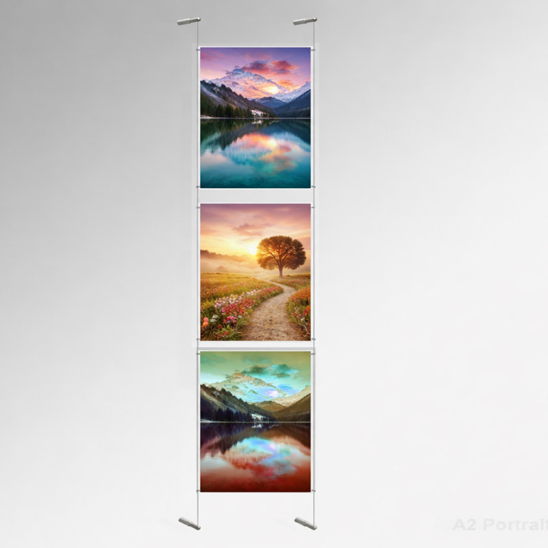 Wall to Wall Display kit A2 | Impsuk