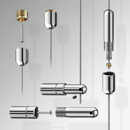 Ceiling To Wall Cable | Impsuk