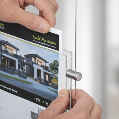 Ceiling to foor Display kit A3 | IMPSUK