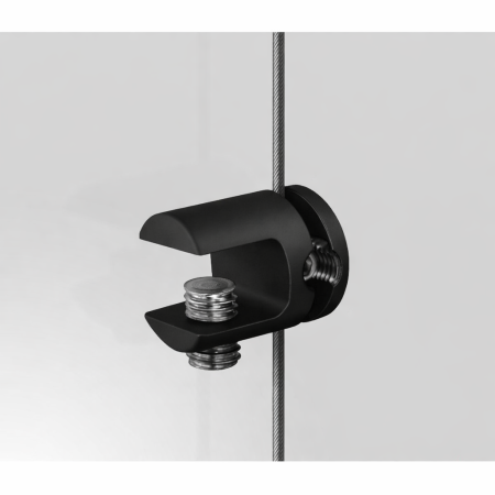 Cable Display Glass Shelf Support Single