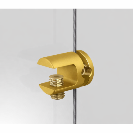 Cable Display Glass Shelf Support Single