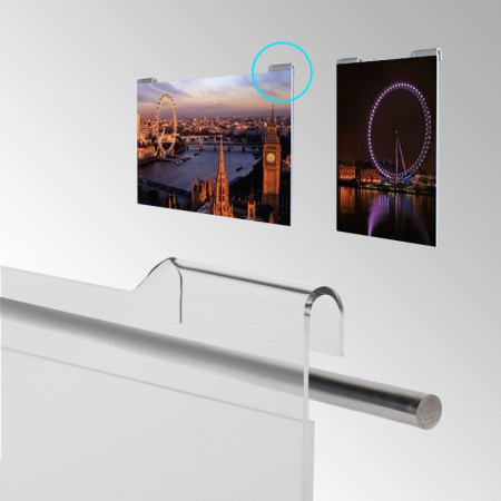 Hook Over / Hook On Acrylic Panels | IMPSUK