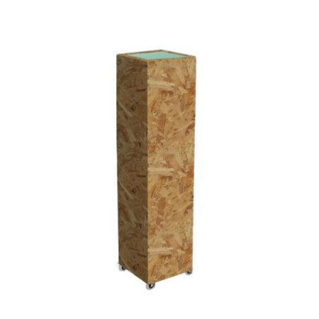 OSB Display Plinth With Castors