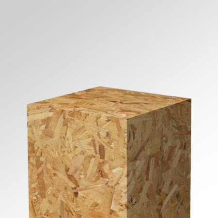 OSB Wooden Display Plinth