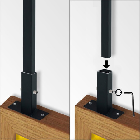 Heavy Duty Ceiling to Frame Hanging Kit