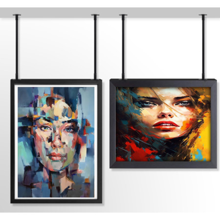 Heavy Duty Ceiling to Frame Hanging Kit