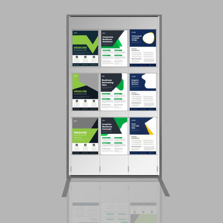 Display Poster Panel Stand A3