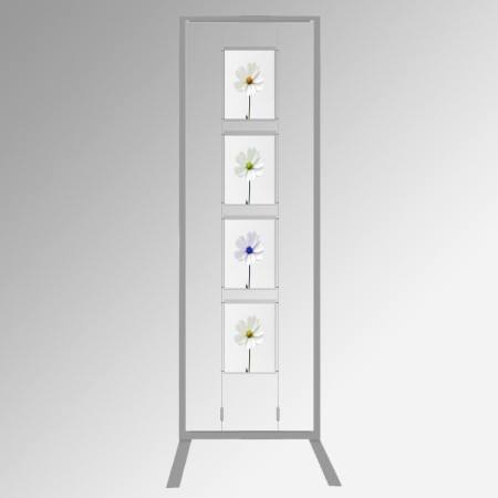 Poster Display Holders Free-Standing Stand
