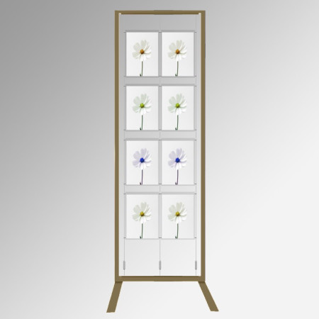 Display Poster Panel Stand A4