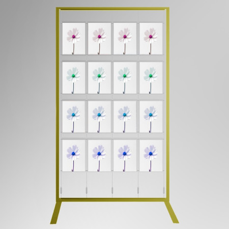 Display Poster Panel Stand A4