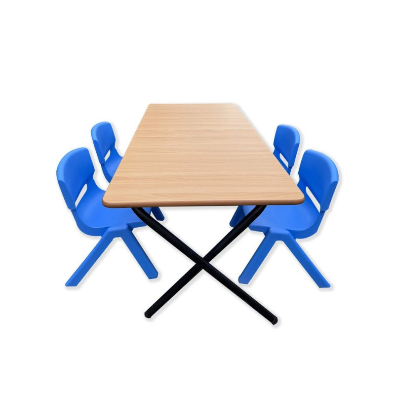 Kids Folding Table with Chairs Set