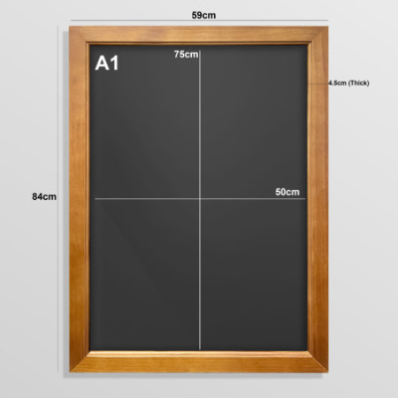 Picture Frame Solid Wood 45mm (A1 A2 A3)