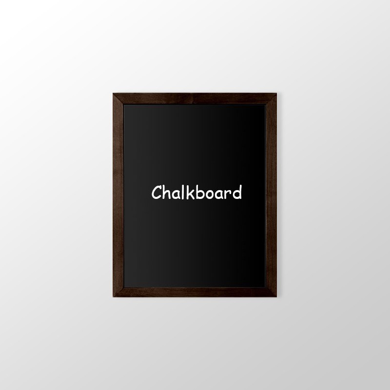 Wooden Chalkboard Frame (Non-Printed Blackboard Frame)