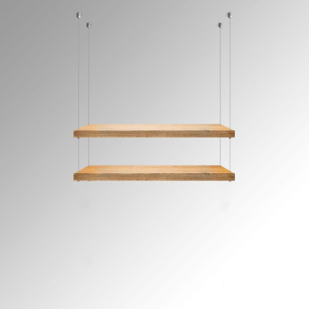 Suspended Ceiling (Fittings Only) Wooden Shelves Cable Kit