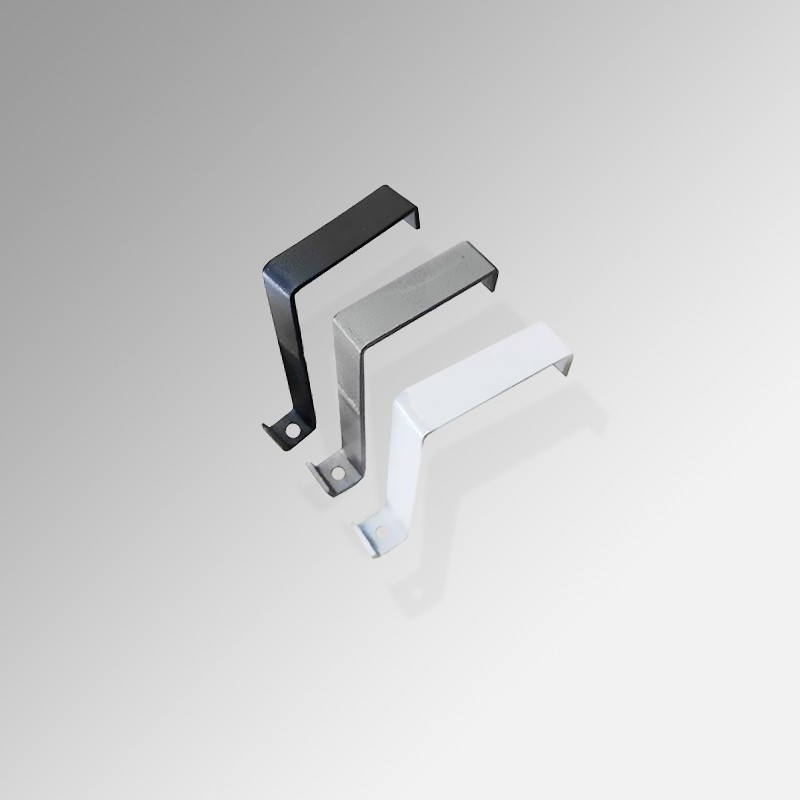 Heavy Duty Metal Door Brackets – Black, Silver & White – Multi-Purpose Shelf / Display Support Hooks