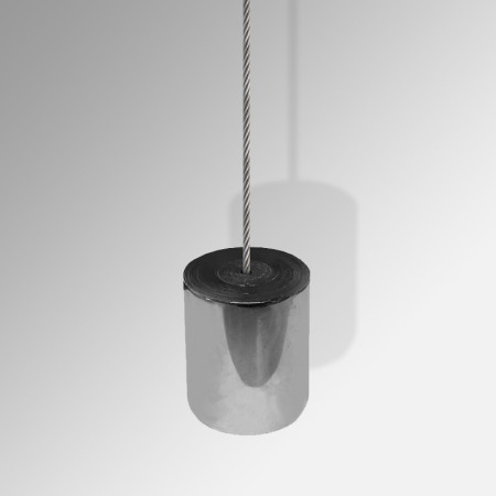 Loop Cable Hanging Kit with Bottom Weight – Steel Wire Suspension System for Displays & Signage