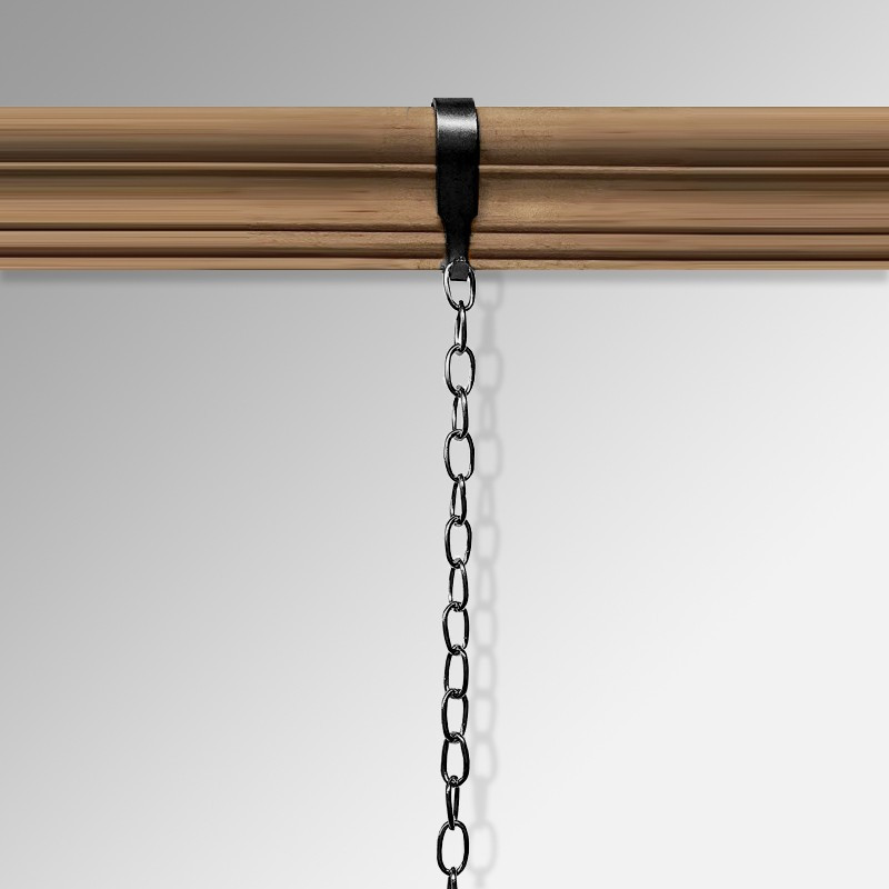 Black Picture Hanging Chain Kit – Modern Hanging System for Frames, Mirrors & Artwork Displays