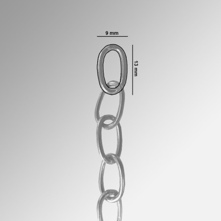 Silver Picture Hanging Chain Kit – Modern Metal Hanging System for Frames, Mirrors & Artwork Displays