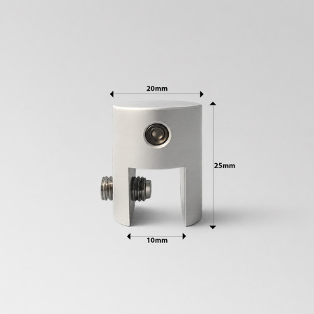 6mm Rod Shelf Support Clamp | Adjustable Display Shelf Holder | IMPSUK UK