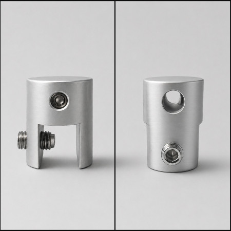 6mm Rod Shelf Support Clamp | Adjustable Display Shelf Holder | IMPSUK UK