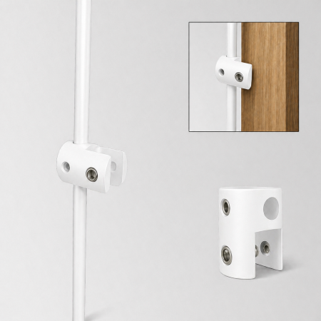 6mm Rod Panel Support Clamp | Adjustable Display Panel Holder | IMPSUK UK