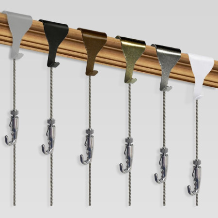 Moulding Hook Steel Cable Set