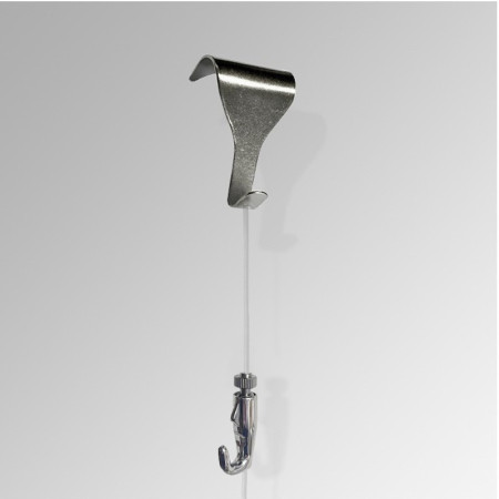 Moulding Hook Clear Wire Set with Self Locking Hook