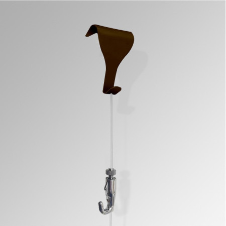 Moulding Hook Clear Wire Set with Self Locking Hook