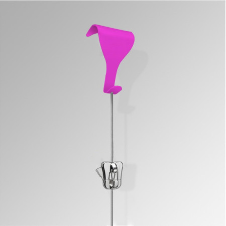 Moulding Hook Steel Wire Set with Zipper Hook(Security)