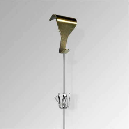 Moulding Hook Steel Wire Set with Zipper Hook(Security)