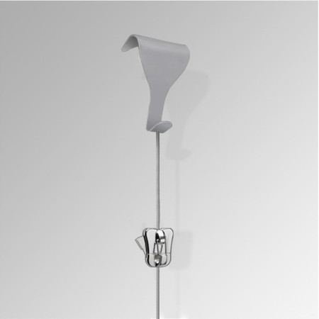 Moulding Hook Steel Wire Set with Zipper Hook(Security)