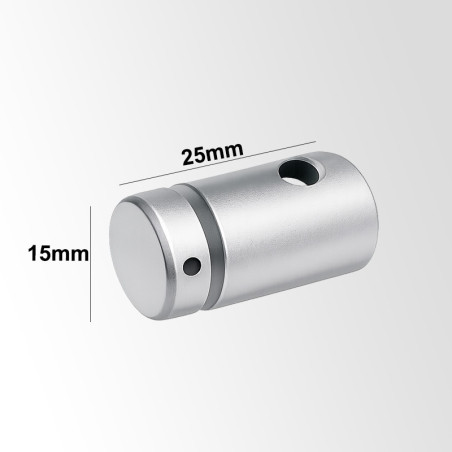 6mm Rod Single-Sided Panel Support Clamp – Glass & Acrylic Panel Holder ...