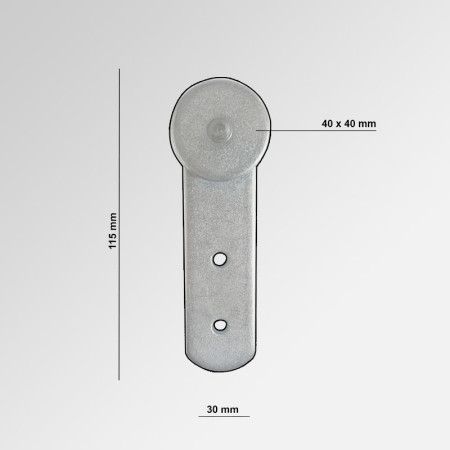Sliding Whiteboard Rail System | Heavy Duty Track for Whiteboards, Chalkboards & Display Boards (Up to 50KG)