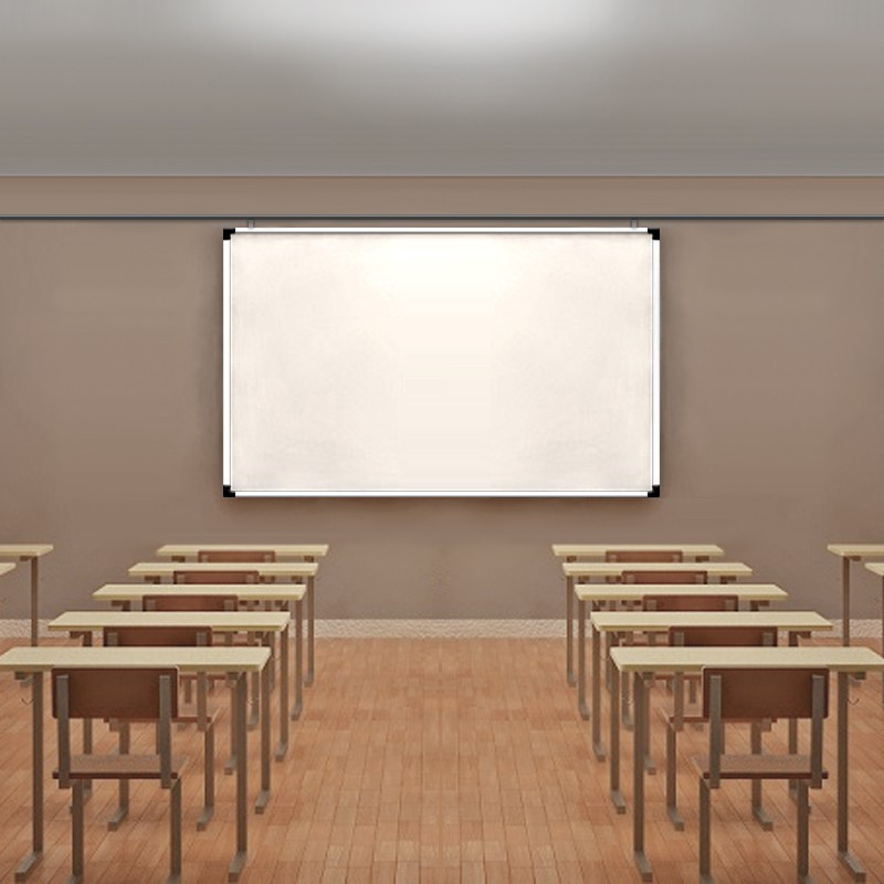 Sliding Whiteboard Rail System | Heavy Duty Track for Whiteboards, Chalkboards & Display Boards (Up to 50KG)