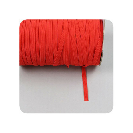 3MM Red Flat Elaststic Sewing Cord