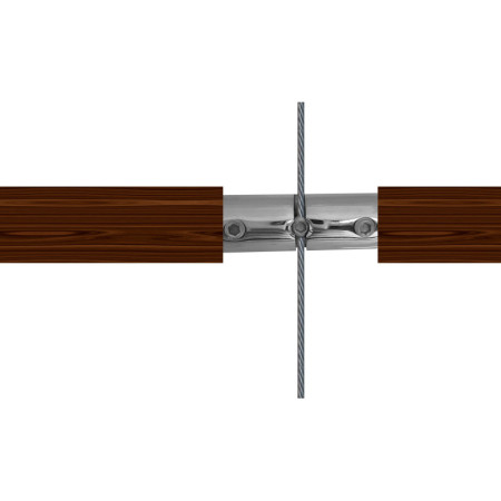 Hanging Wood Shelf Boss Support Double