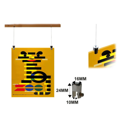 Wire Rope Cable Board Hanging