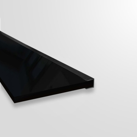 Wooden Floating Shelf (Gloss & Matt Finish) Black