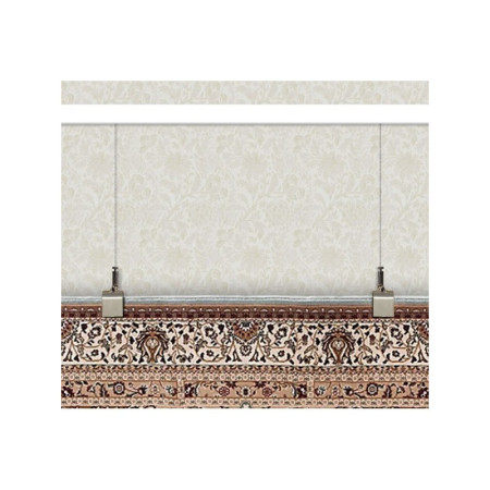 Rug hanging clip rail is beneficail for Exhibitons, Art gallery | Rug hanging