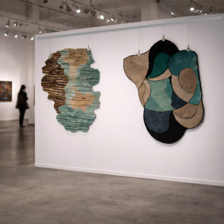 Rug hanging clip rail is beneficail for Exhibitons, Art gallery | Rug hanging