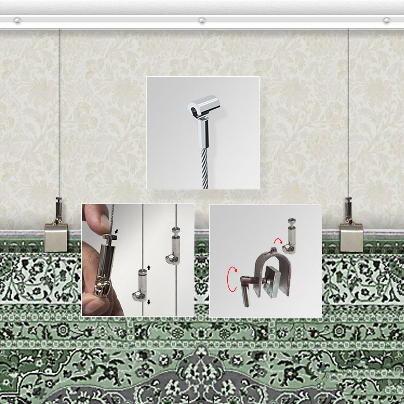 Rug hanging for U-Rail | Rug hanging